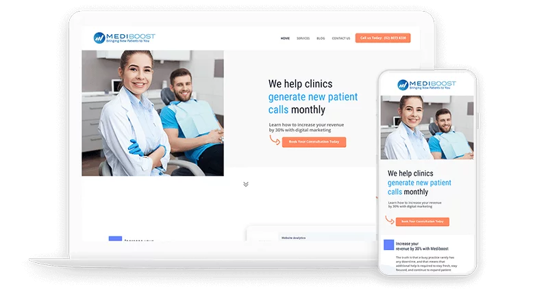 Dental Clinic Websites & Development Australia
