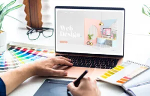 Custom Web Design color and content